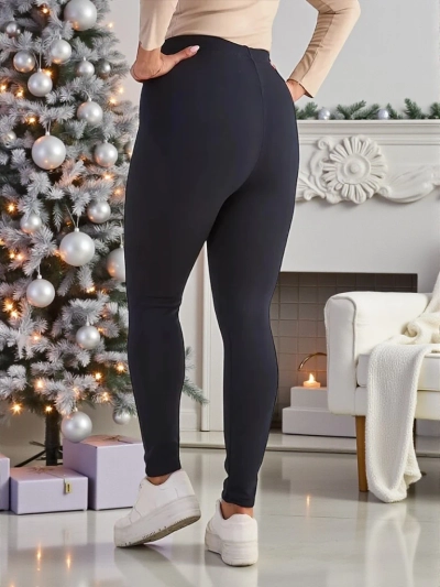 Royalfashion Pantaloni treggings izolate pentru femei PLUS SIZE