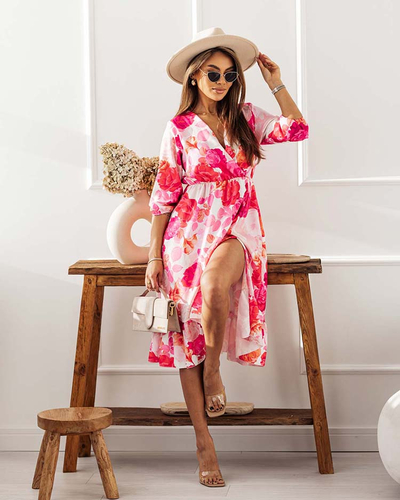 Royalfashion Rochie midi pentru femei cu model original