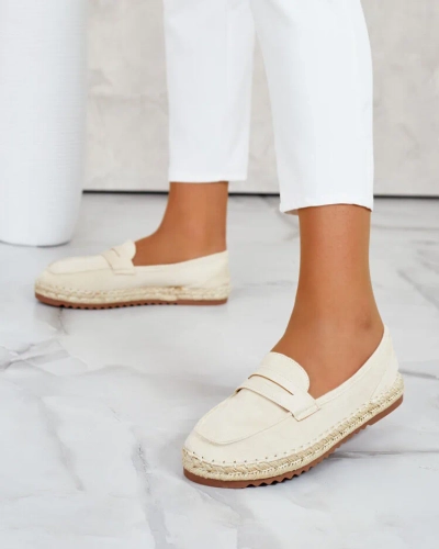 Royalfashion Mocasini de damă din piele întoarsă eko Monum