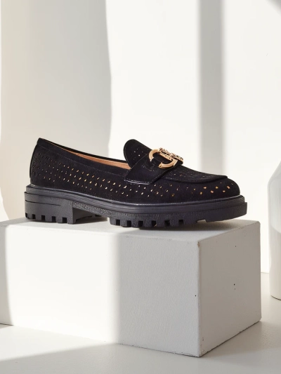 Royalfashion Mocasini perforați pentru femei Besio