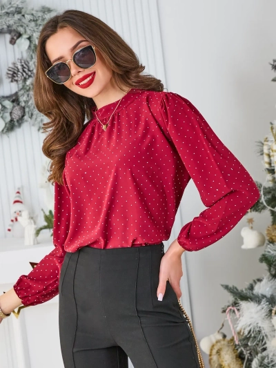 Cămașă Royalfashion pentru femei cu strassuri
