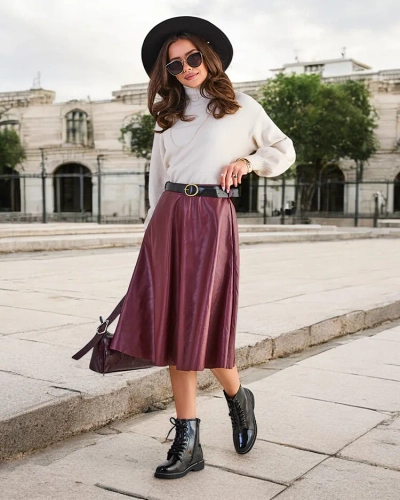 Fusta midi pentru femei de la Royalfashion