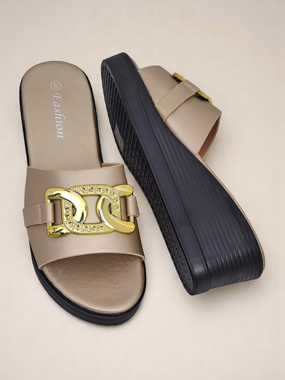 Royalfashion Sandale cu platformă pentru femei Nolia