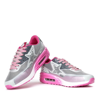 Adidași gri și roz Limina - Încălțăminte