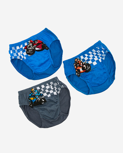 Royalfashion Chiloți colorați pentru băieți 3/pachet