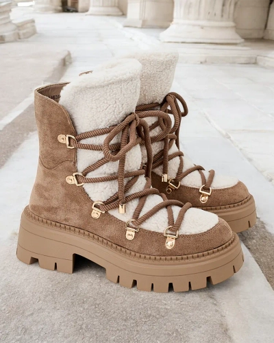 Royalfashion Lozin lace-up cizme de zăpadă pentru femei