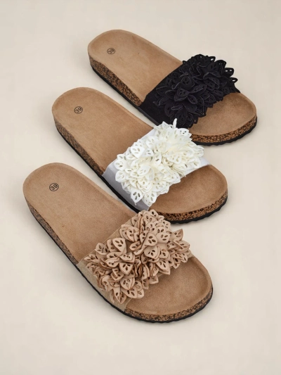 Royalfashion sandale pentru femei cu flori Occes