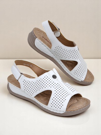 Royalfashion Sandale decupate pentru femei Leminni