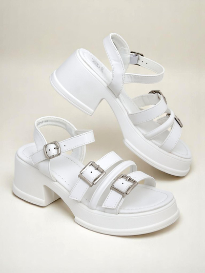 Royalfashion Sandale pentru femei cu toc mic Otteze