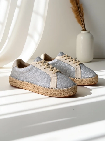 Adidași Royalfashion pentru femei cu sclipici Sercele