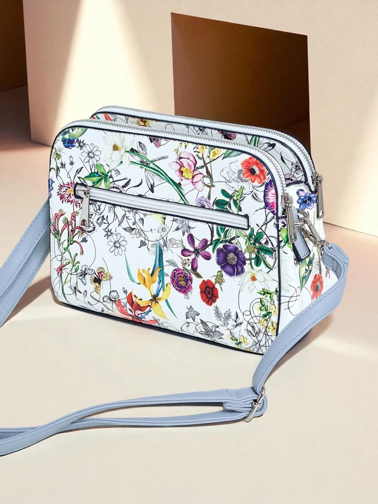 Royalfashion Geantă de mână mică pentru femei, din piele ecologică Florentia