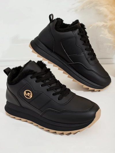 Royalfashion Adidași încălțați pentru femei cu blană Casot