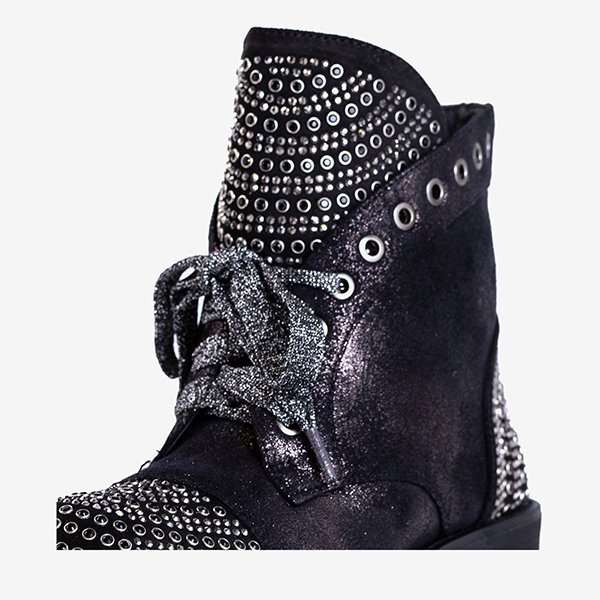 Black Mesen Glossy Workers - Încălțăminte