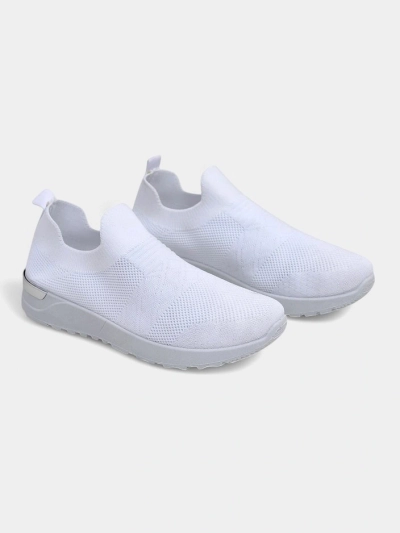 Royalfashion Pantofi sport din material textil pentru femei, tip slip-on Satet