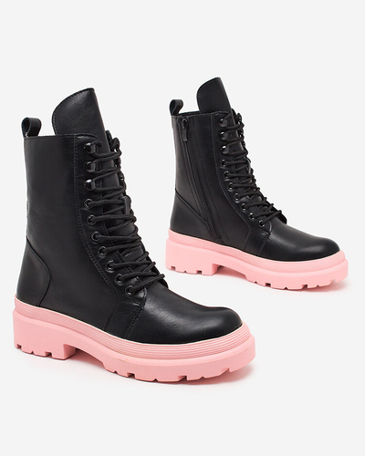 Royalfashion Cizme bagger pentru femei din piele ecologică Vederme