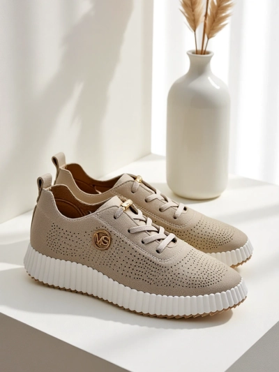 Royalfashion Sneakers sportive perforate pentru femei Tobin