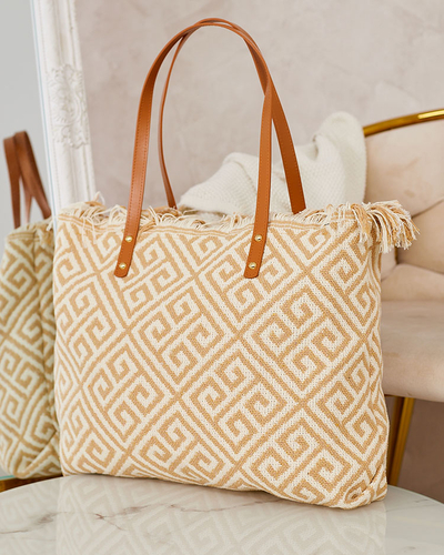Royalfashion Geantă de umăr din material textil pentru femei
