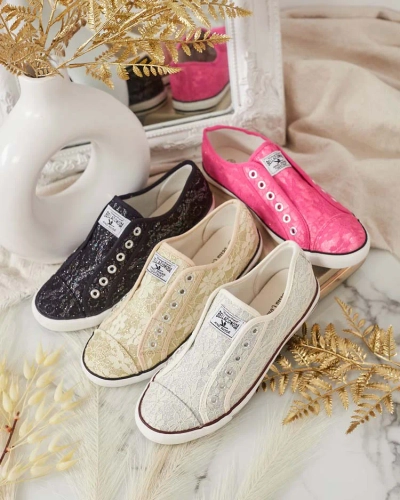 Royalfashion Adidași Imilla Brocart pentru femei