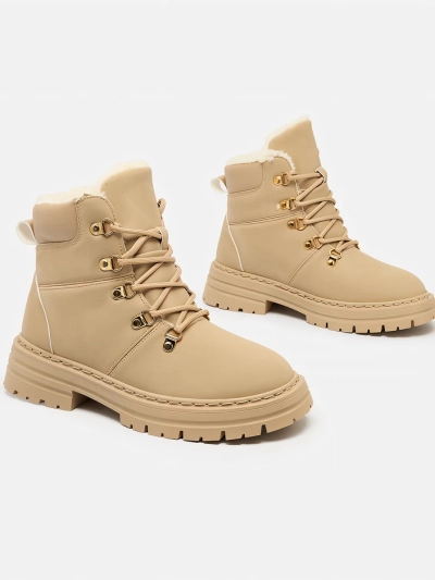 Royalfashion Trappers Develier bej pentru femei