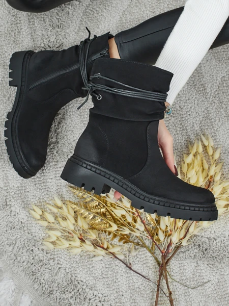 Botine dama mate Lumira