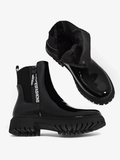 Botine de damă lăcuite Somaliane