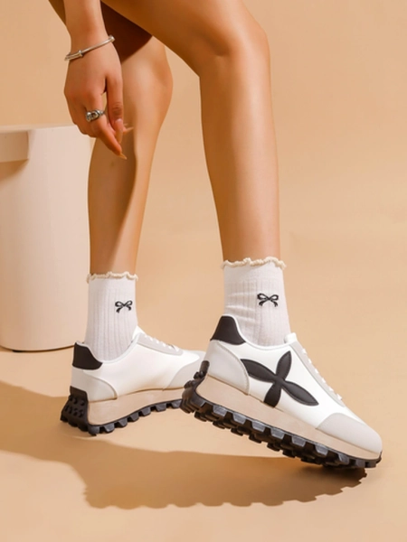 Royalfashion Sneakers sportive pentru femei pe o talpă mai groasă Aloqa