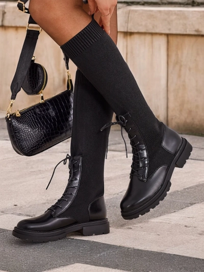 Cizme slip-on pentru femei de la Royalfashion Snissi