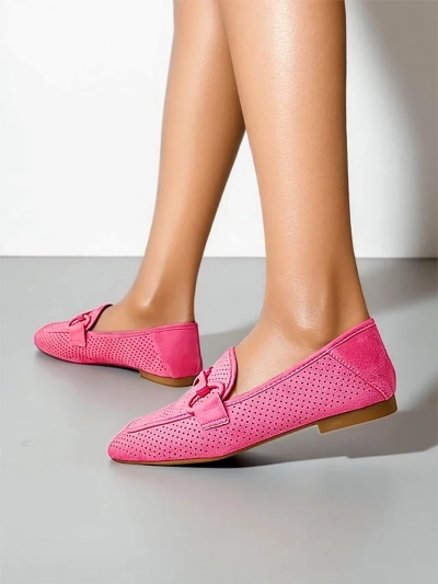 Royalfashion Mocasi perforați pentru femei Laamba