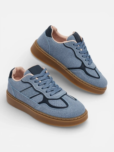 Sneakers Damă Luna Albaștri Ecologici Casual