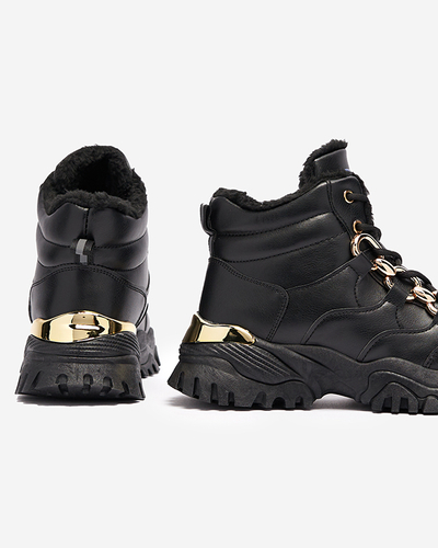 Pantofi sport izolati pentru femei negri Nepolle- Footwear