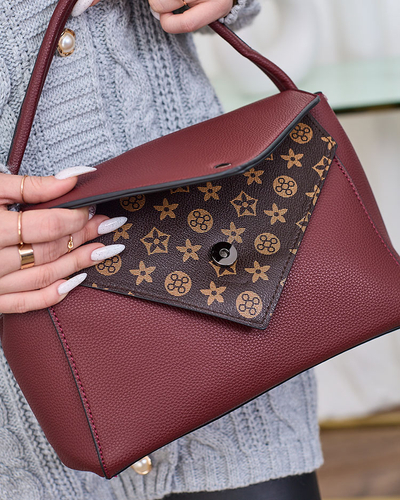 Royalfashion Maroon Geantă de mână pentru femei