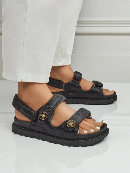 Royalfashion Sandale de damă cu talpă mai groasă Vivere