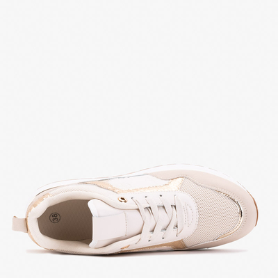 Pantofi sport dama bej Nakobi - Incaltaminte