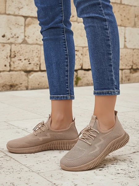 Royalfashion pantofi sport slip-on pentru femei, din material textil Royaletta