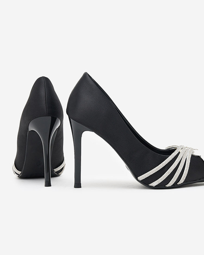 Royalfashion Pantofi de damă Cabricca zirconia