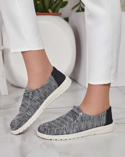 Royalfashion Pantofi cu șiret pentru femei Seleptes Lace-up Half Shoes