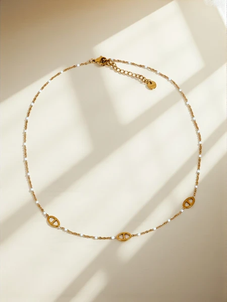 Colier Aelia Maane – lănțișor delicat cu mărgele