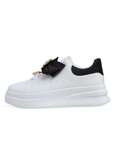 Adidași cu platformă pentru femei Royalfashion cu fundă Genimma