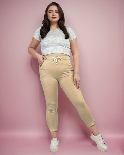 Royalfashion Treggings pentru femei PLUS SIZE