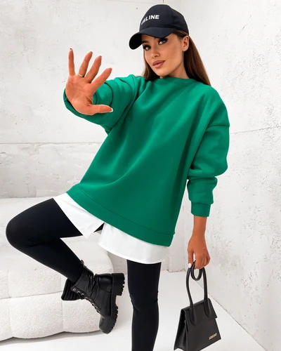 Hanorac de bumbac pentru femei Royalfashion cu partea de jos detașabilă