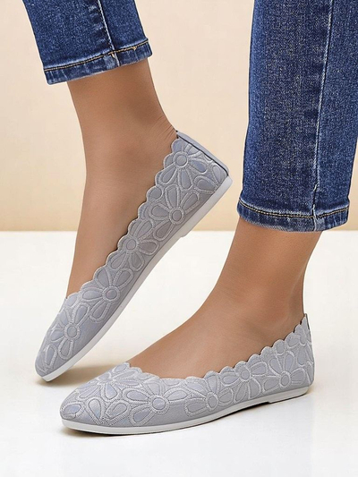 Royalfashion Balerini florali pentru femei Magerro