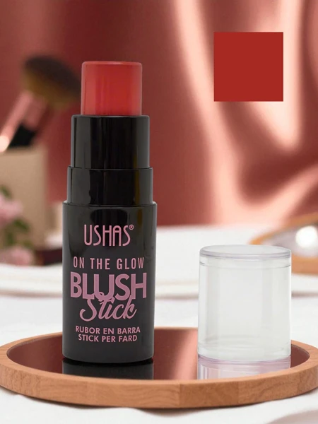 Fard de obraz cu aplicator tip burete, culoare Pink Crush