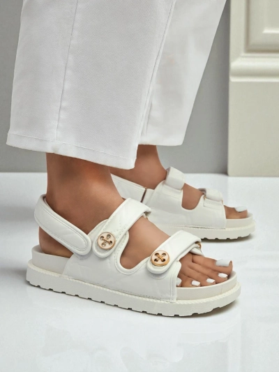 Royalfashion Sandale de damă cu talpă mai groasă Vivere