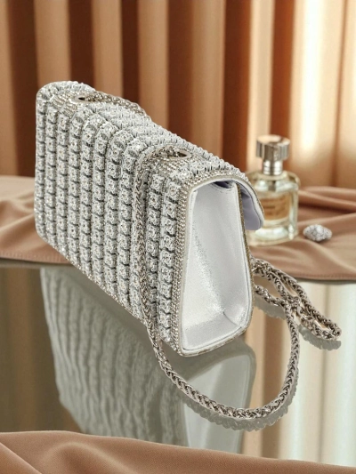 Royalfashion Kopertowo torebka damsko z cyrkoniami Elira Dusk