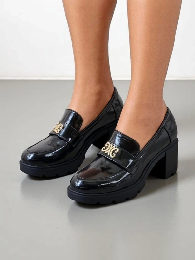 Royalfashion mocasini cu toc pentru femei Blascos