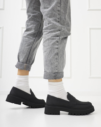 Pantofi negri de dama Vanocio - Incaltaminte