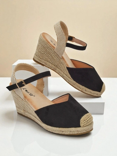 Royalfashion Sandale cu platformă pentru femei Solara Espadrilles