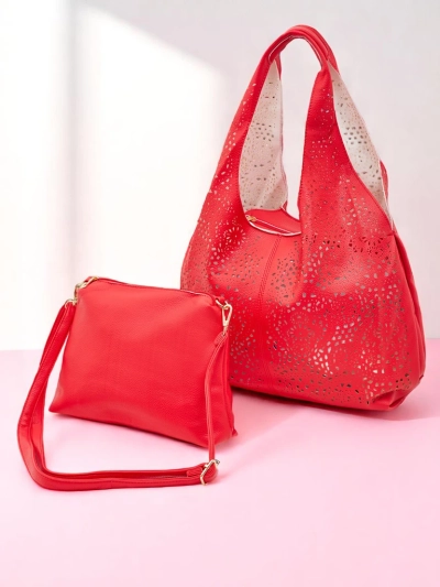 Royalfashion Geantă shopper mare pentru femei Lira Lace