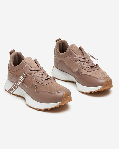 OUTLET Pantofi sport maro dama Arika - Incaltaminte