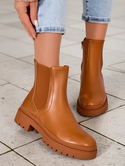 Royalfashion Cizme Dovivas din piele eko pentru femei